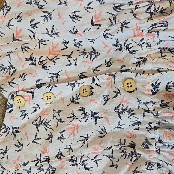 LC Waikiki Spaghetti Strap Button Down Summer Dress for a Girl (9-10 years old) - Picture 3 of 5